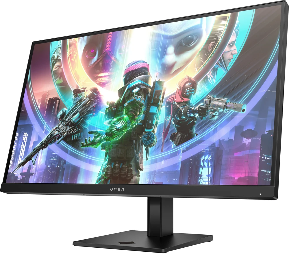 HP OMEN OMEN by 27 colių QHD 240Hz žaidimų monitorius – OMEN 27qs, 68,6 cm (27"), 2560 x 1440 pikselių, Quad HD, LCD, 1 ms, juodas