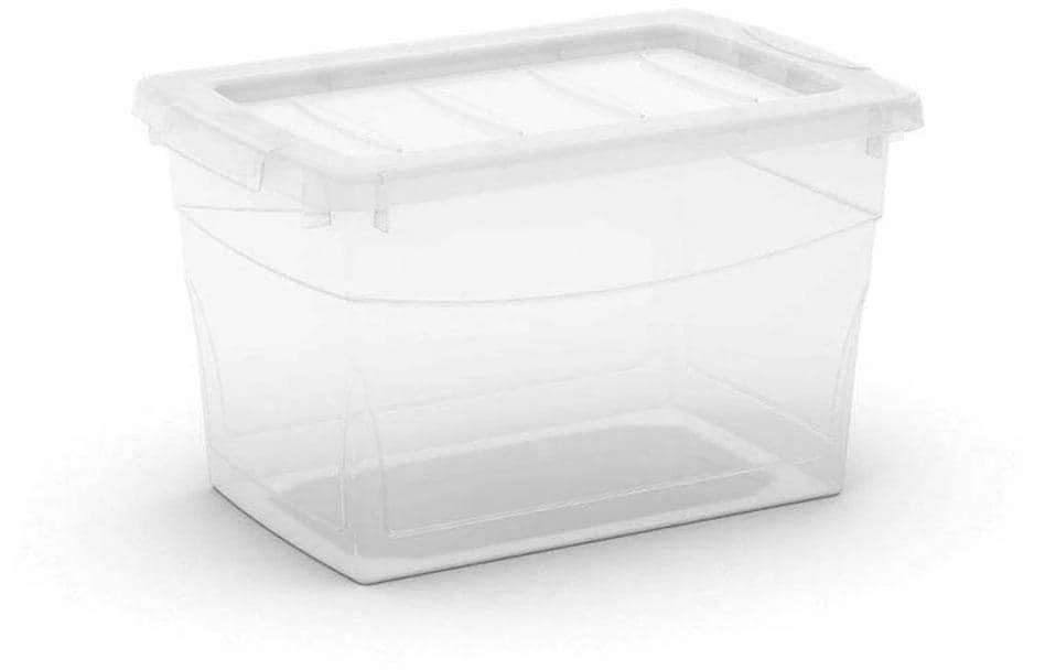 Daiktadėžė KIS, 16 l, skaidri, 38,5×25,5×23,5 cm