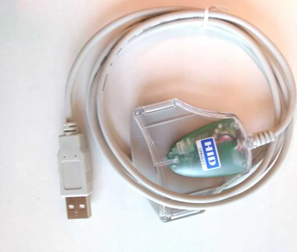 HID OMNIKEY® 3021(FW2.04) R30210315-1 USB intelektualiųjų kortelių skaitytuvas
