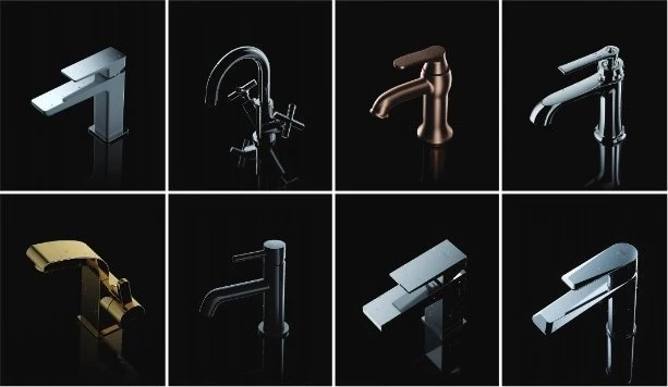 Omnires dušo komplektas PARMA SURFACE SHOWER SYSTEM CHROME