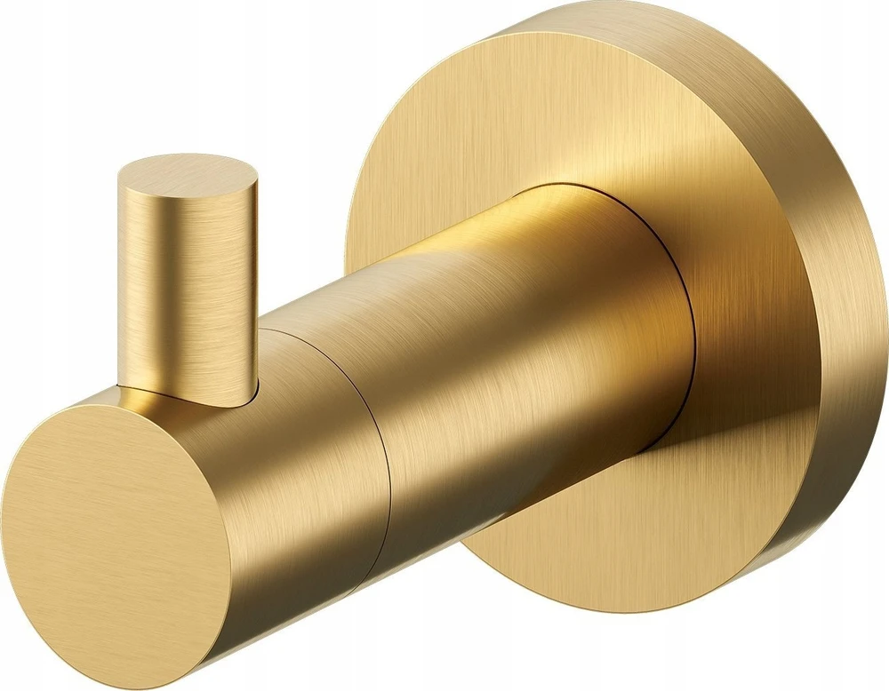 Šlifuoto aukso spalvos kablys OMNIRES MODERN PROJECT, MP60110GLB