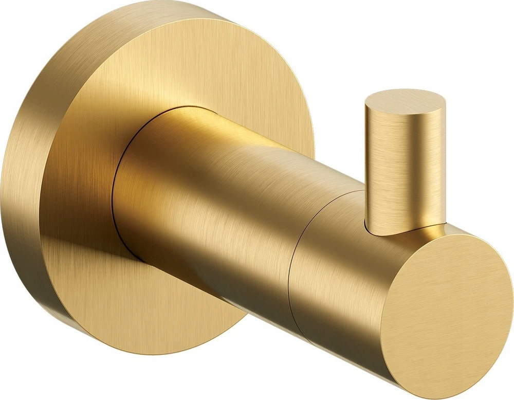 Šlifuoto aukso spalvos kablys OMNIRES MODERN PROJECT, MP60110GLB