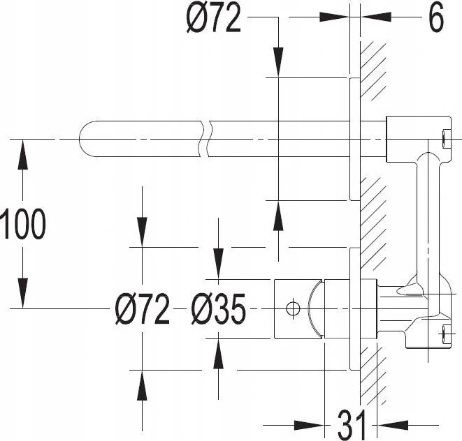 Maišytuvas Omnires Y1215HCR