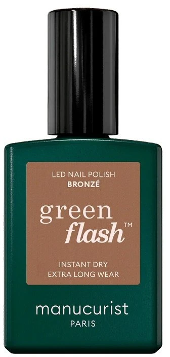 One&Only Manucurist Žalias Flash Nagų lakas lakier do paznokci Bronze 15ml