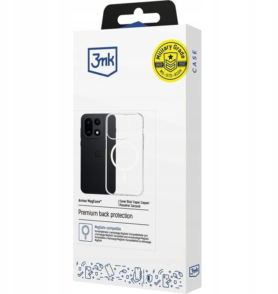 Dėklas 3Mk apsauga OnePlus 15 5G - 3mk šarvuotas MagCase