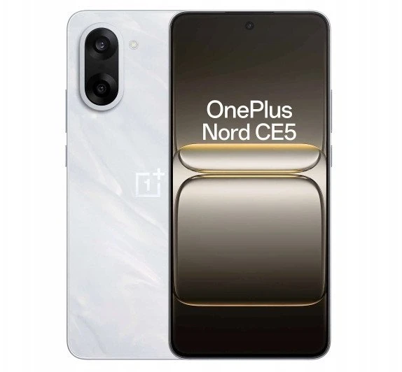 „OnePlus Nord CE5“ | „Marble Mist“ | 6,77 colio | „Fluid AMOLED“ | 1080 x 2392 pikselių | „Mediatek“ | Vidinė RAM 8 GB | 128 GB | Dviguba SIM kortelė | 4G | Pagrindinės kameros raiška 50+8 MP | Antrinės kameros raiška 16 MP | „Android“ | 15 | 5200 mAh
