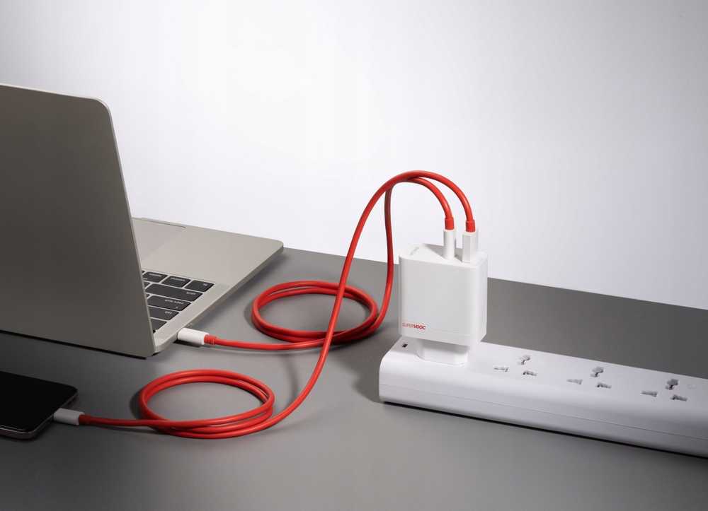 OnePlus SUPERVOOC 80W OnePlus 80W maitinimo adapteris (USB-A, USB-C)