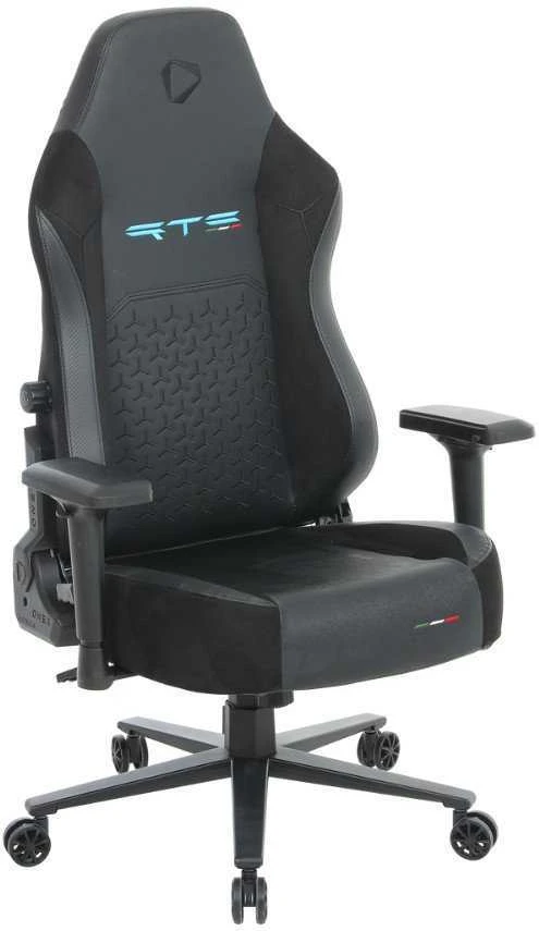 Onex | RTC ErgoGlide Alcantara | Gaming Chair | Juodas