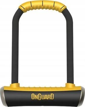 OnGuard ONGUARD PitBull STD 8003KA U-LOCK dviračio spyna, storis 14mm, dydis 115mm*230mm - 5 x Raktai su kodu