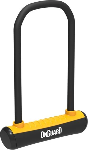 OnGuard dviračio užraktas U formos spyna Neon Mini oranžinė 90x140 mm (8155OR)
