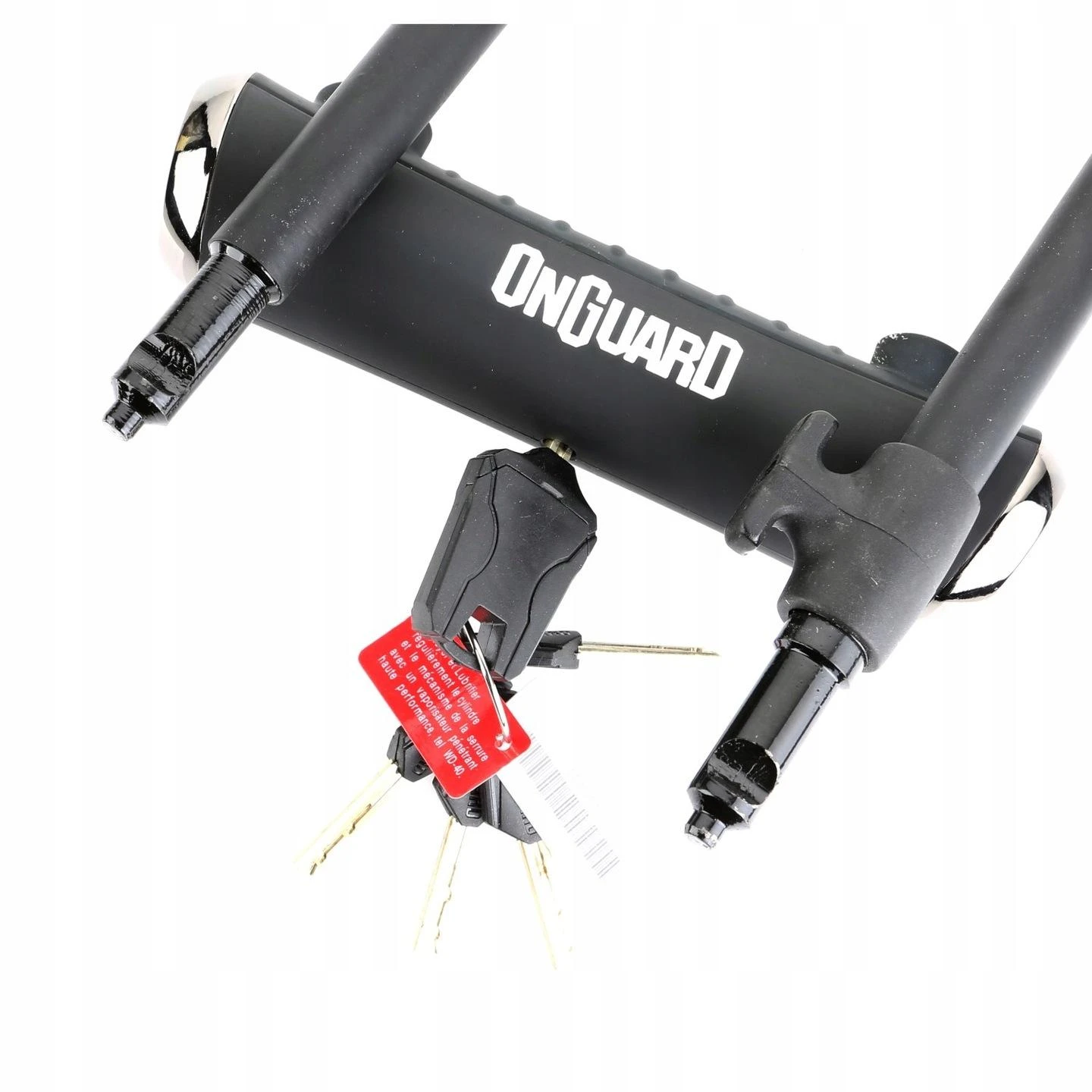 Onguard dviračių spyna Brute STD X-SERIES 8001 U-LOCK - 16,8 mm 115 mm 202 mm - 5 x raktai