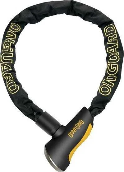 OnGuard MASTIFF 8021 dviračio spynos grandinė 180cm * 10mm - 5 x raktai su kodu (ONG-8021)