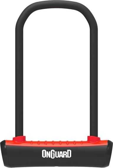 OnGuard dviračio užraktas U-Lock Raudon Neon 115x230 mm (8153RD)