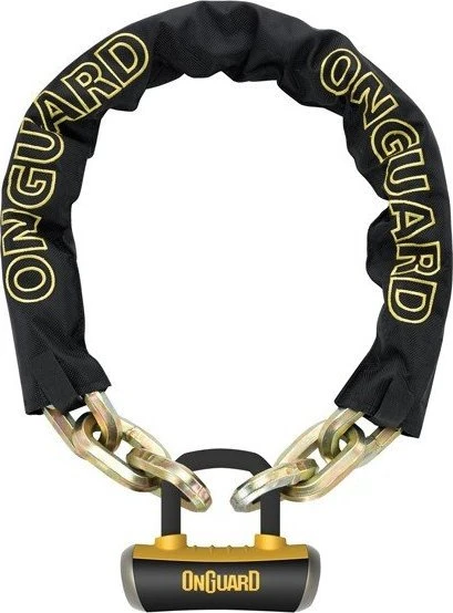 OnGuard Dviračio užraktas BEAST 8016 Grandinė 110cm*14mm - 5 x Raktai su kodu + Spyna (ONG-8016)