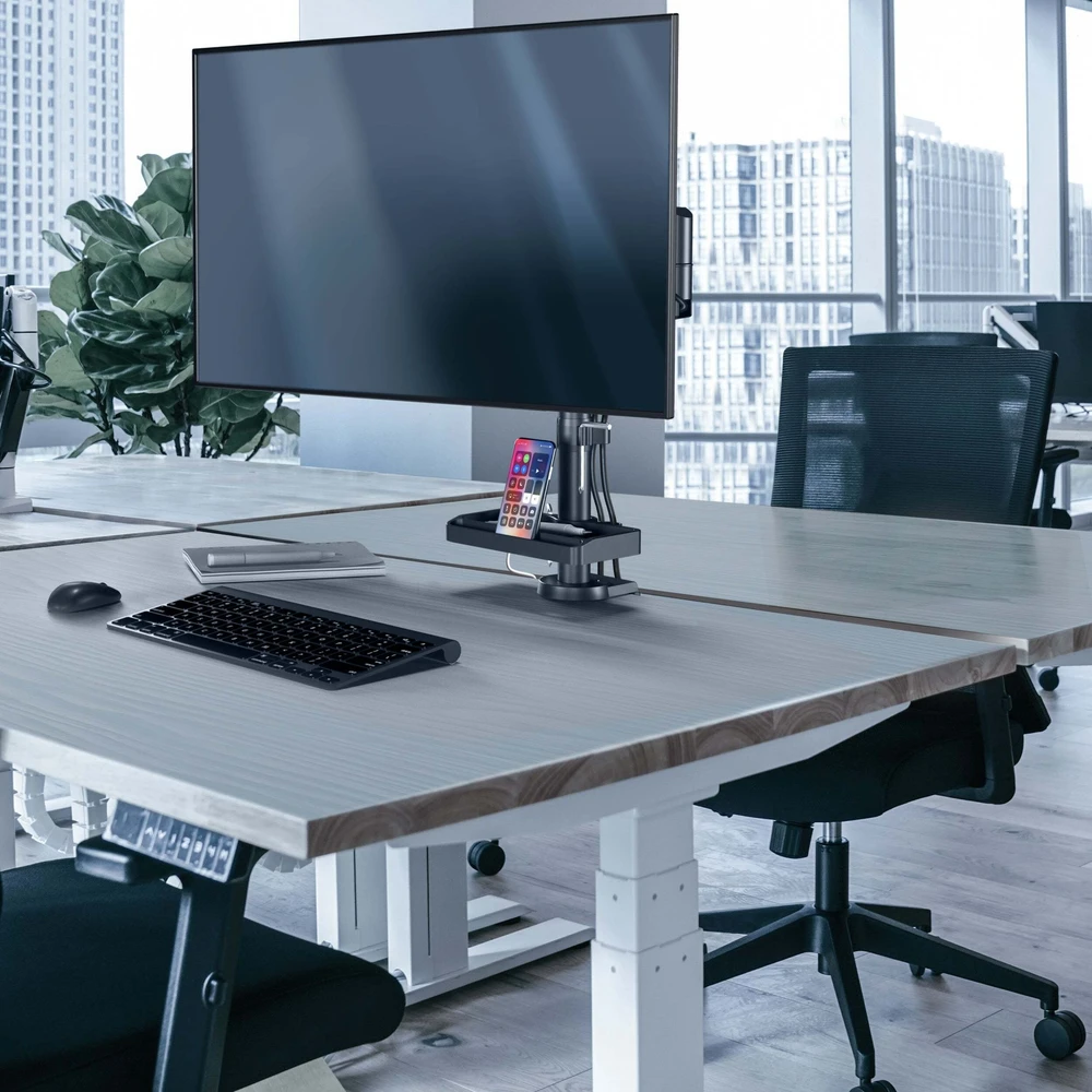 Laikiklis DESK MOUNT ACC ORGANIZER/Juodas A35-B ONKRON