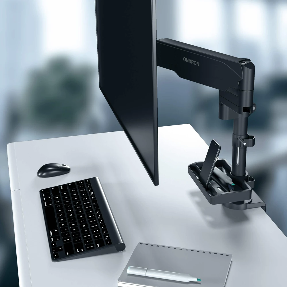 Laikiklis DESK MOUNT ACC ORGANIZER/Juodas A35-B ONKRON