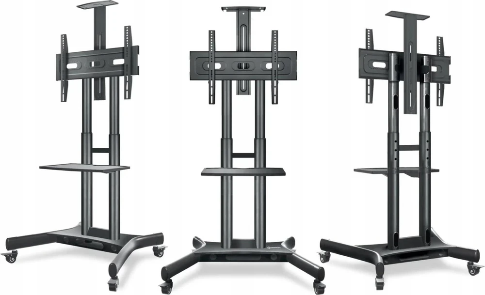 Laikiklis Mobilus televizoriaus stovas 40"-70" iki 45 kg ONKRON TS1551 juodas
