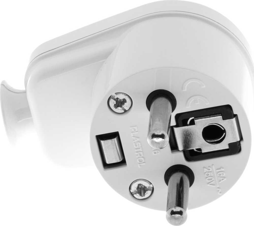 Plastrol Wtyczka rozbieralna, kątowa, 2p+su, 16a, 250v, wt-16 balta