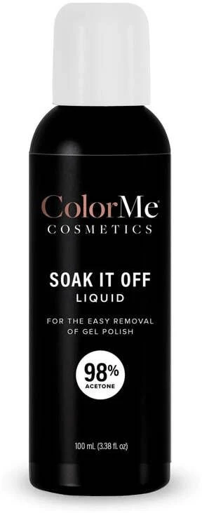 ColorMe Cosmetics Soak It Off Nagų lakas Remover, 100 ml