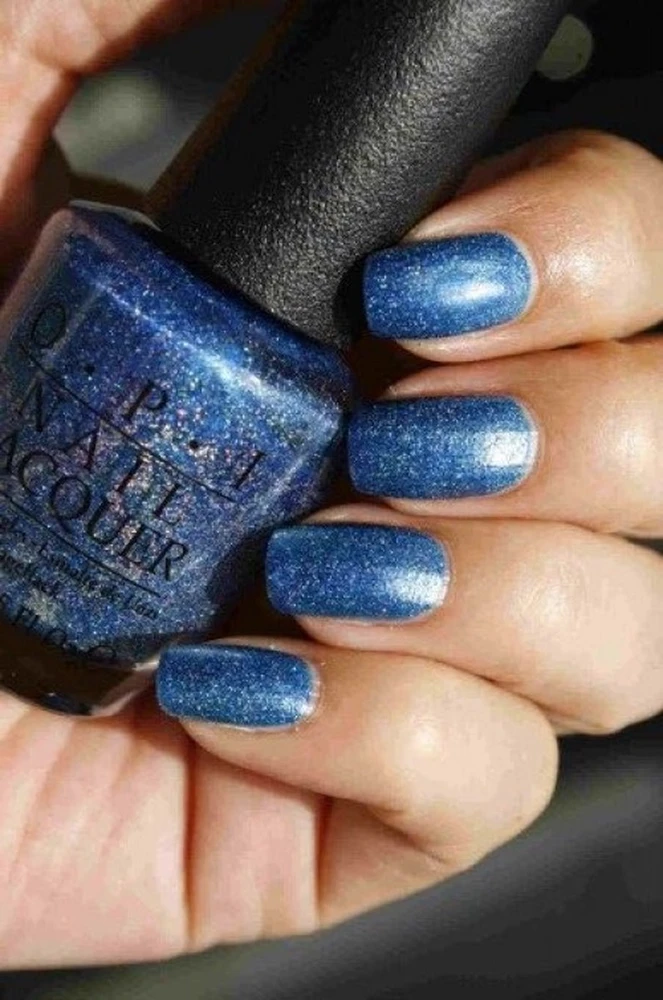 Opi Mėlyna Chips Shimmery Nagų lakas Nl903 Mėlyna Chips, 15 ml