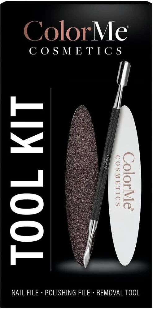 Set ColorMe Cosmetics Nail Tool Kit, 3 vnt.