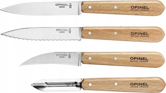 Peilių rinkinys Opinel Natural, 4 vnt. (001300)