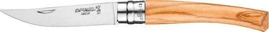 Kišeninis peilis plonais ašmenimis Opinel Nr.10 Alyvmedžio rankena