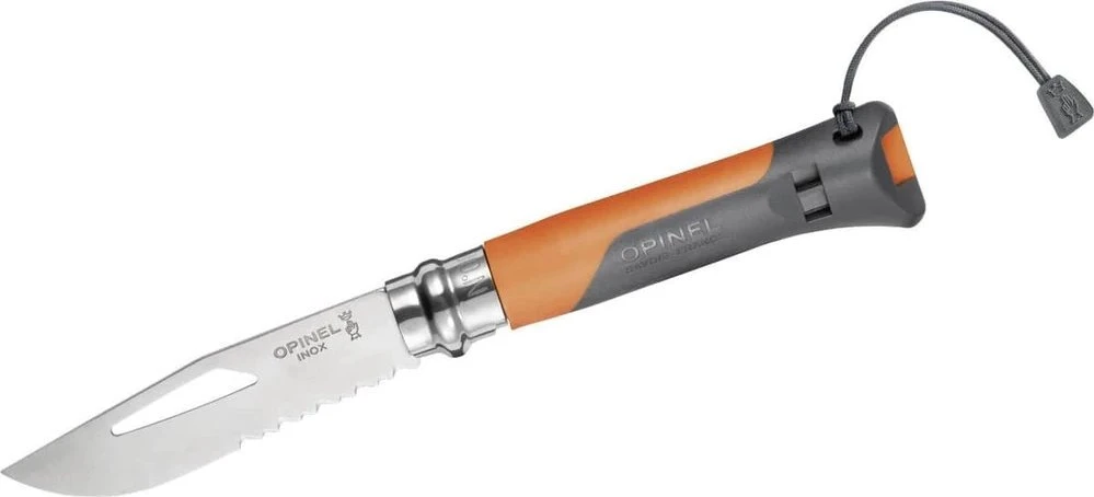Opinel peilis Outdoor Nr.8 nerūdijančio plieno ašmenimis