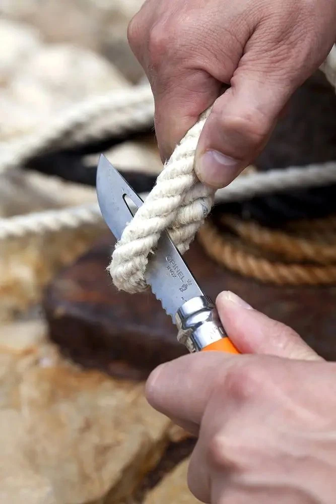 Opinel peilis Outdoor Nr.8 nerūdijančio plieno ašmenimis