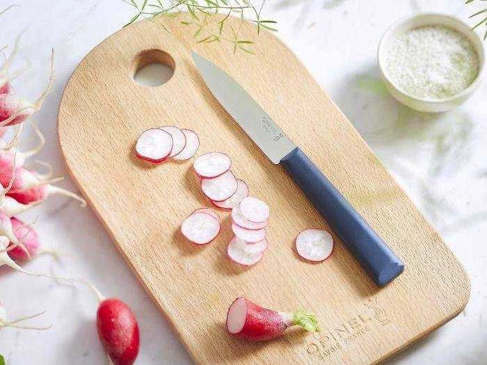 Virtuvinis skutimo peilis Opinel Les Essentiels mėlynas