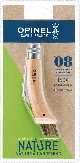 Opinel 8 grybų peilis, lizdinėje pakuotėje