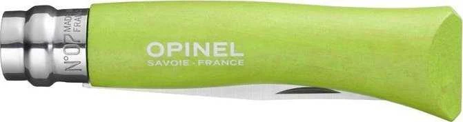 KNIFE MY FIRST OPINEL NR 7 APPLE Žalias