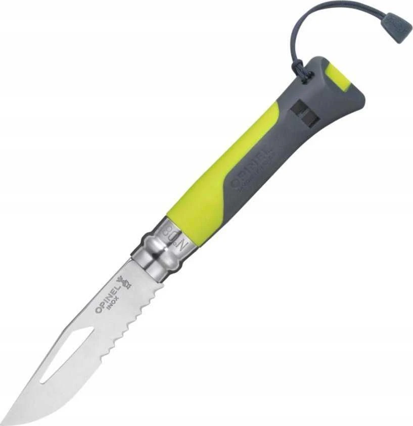 Opinel peilis Outdoor Nr.8 nerūdijančio plieno ašmenimis
