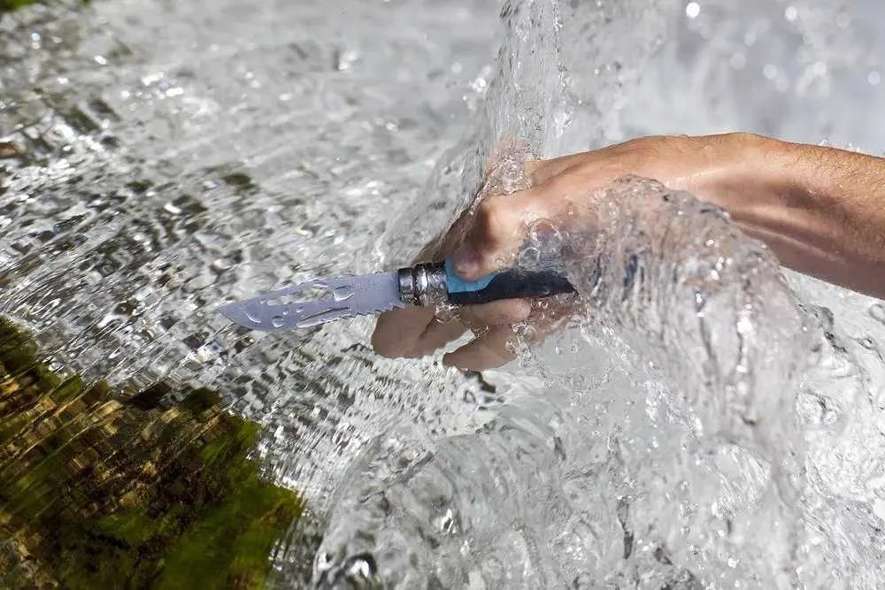 Opinel peilis Outdoor Nr.8 nerūdijančio plieno ašmenimis