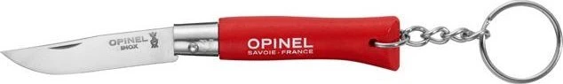 Opinel peilis Nr.4 buko rankena su pakabuku raktams