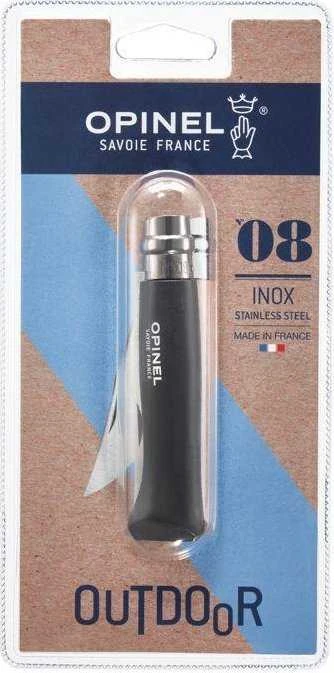 Sulankstomas peilis Opinel Colorama 08 Inox, rudas, blistery