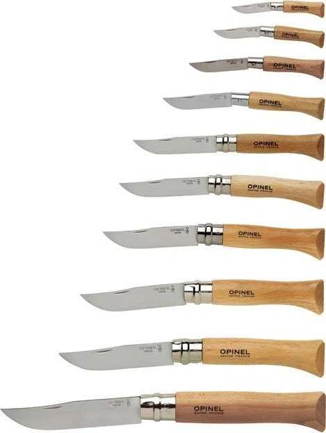 Opinel 02 inox bukmedžio peilis