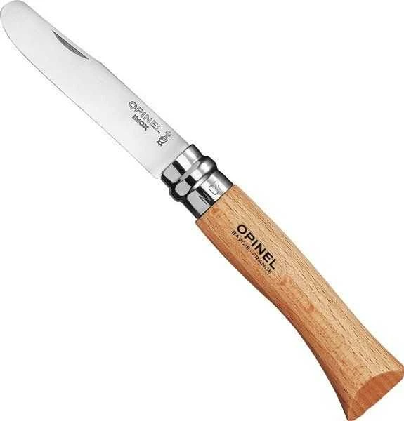 Vaikiškas peilis My first Opinel Nr.7 buko rankena