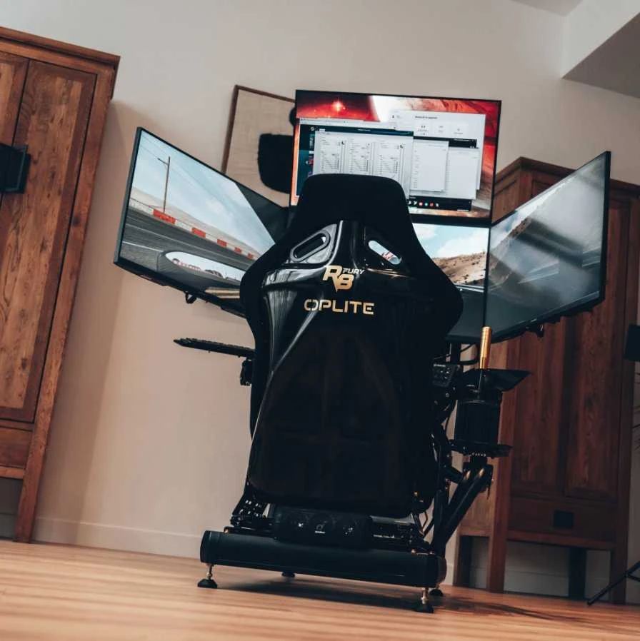 Oplite Games 0 OPLITE monitoriaus laikiklis R8 (ant vieno monitoriaus viršaus), juodas