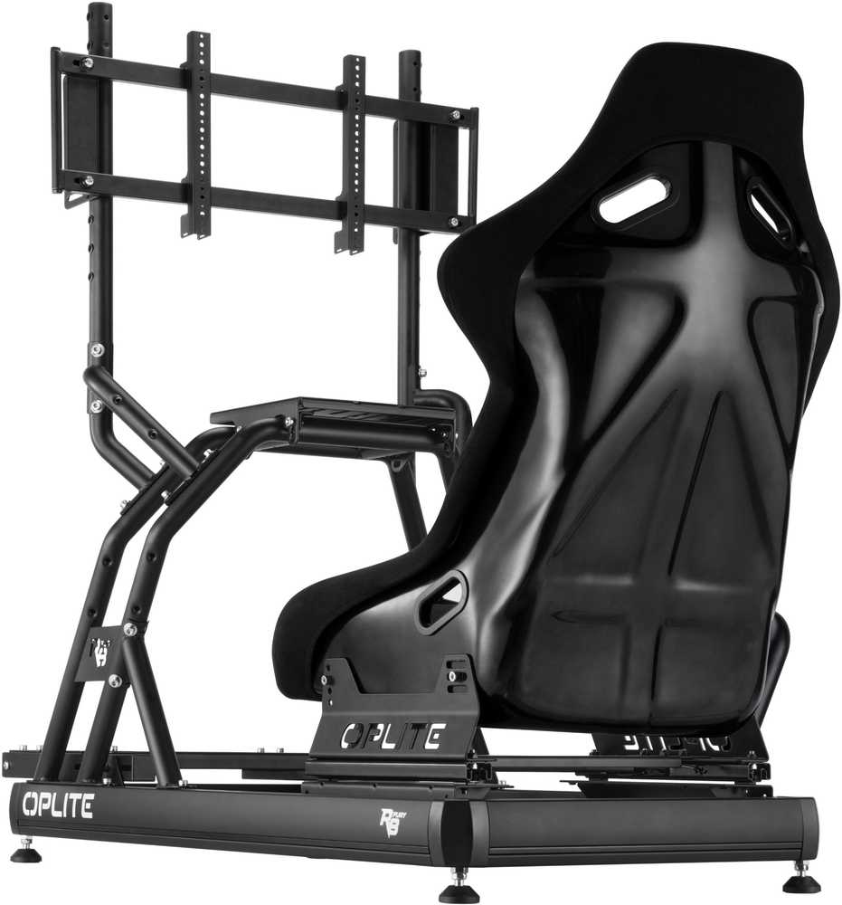 Carruzzo Oplite OP-R8-SMSB monitoriaus laikiklis arba stovas 144,8 cm (57″) Stalas Juoda