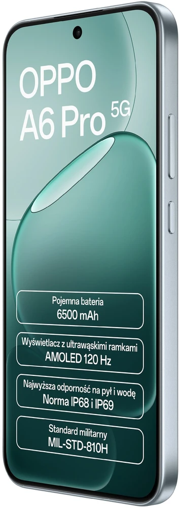 Oppo A6 PRO 5G 8/256GB Pilka
