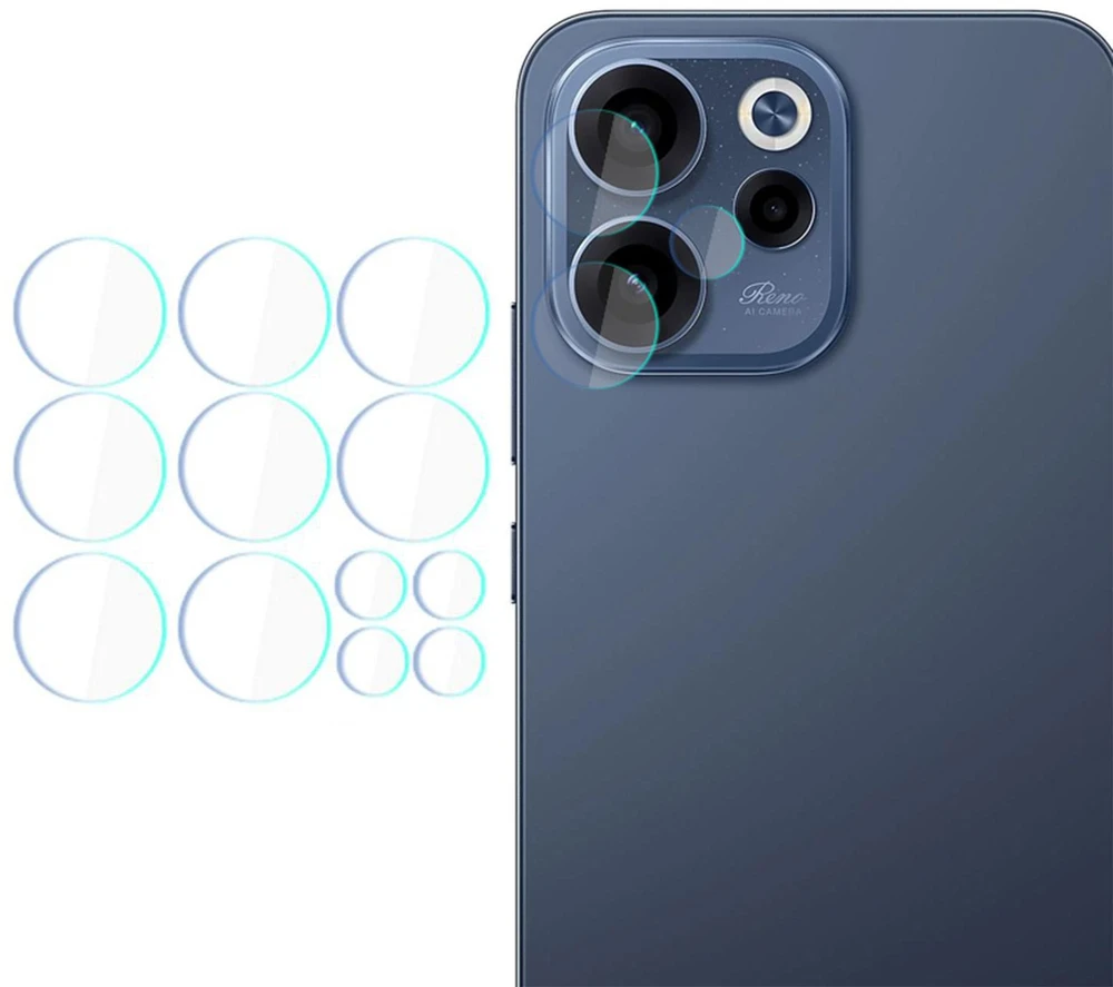 3Mk apsauga 3mk hibridinės kameros objektyvo apsauga, skirta „Oppo Reno 15 F 5G“ / „Reno 15 FS 5G“ (CPH2801)