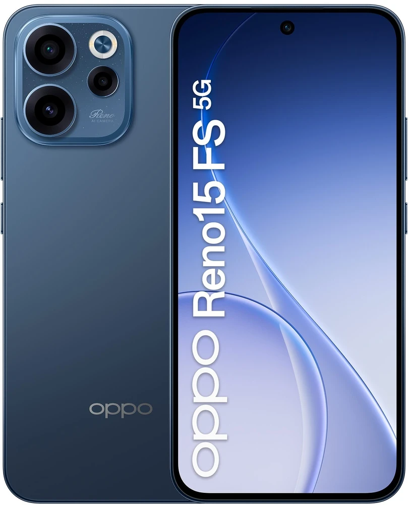 Išmanusis telefonas Oppo Reno15 FS 5G Dual Sim 8GB RAM 512GB – Twilight Juodas