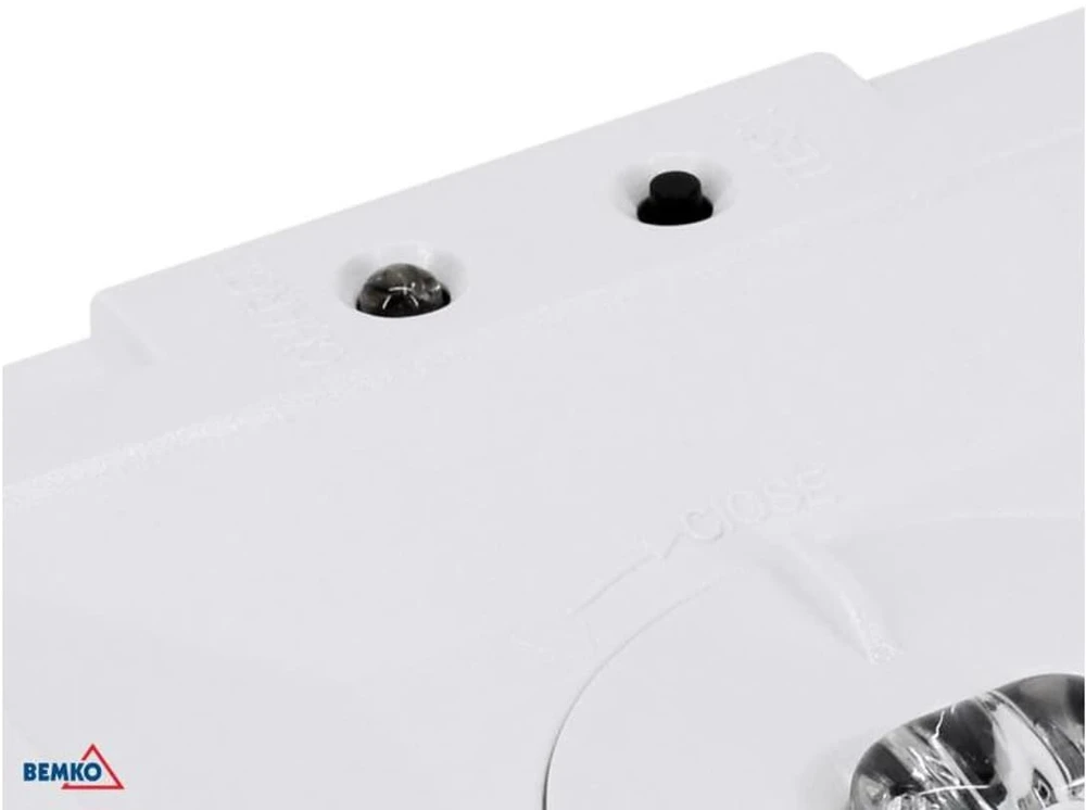 Bemko 3W LED paviršinis avarinis šviestuvas SKALER, baltas, 6000K, IP40, 3h veikimas autonominiu režimu, 120°