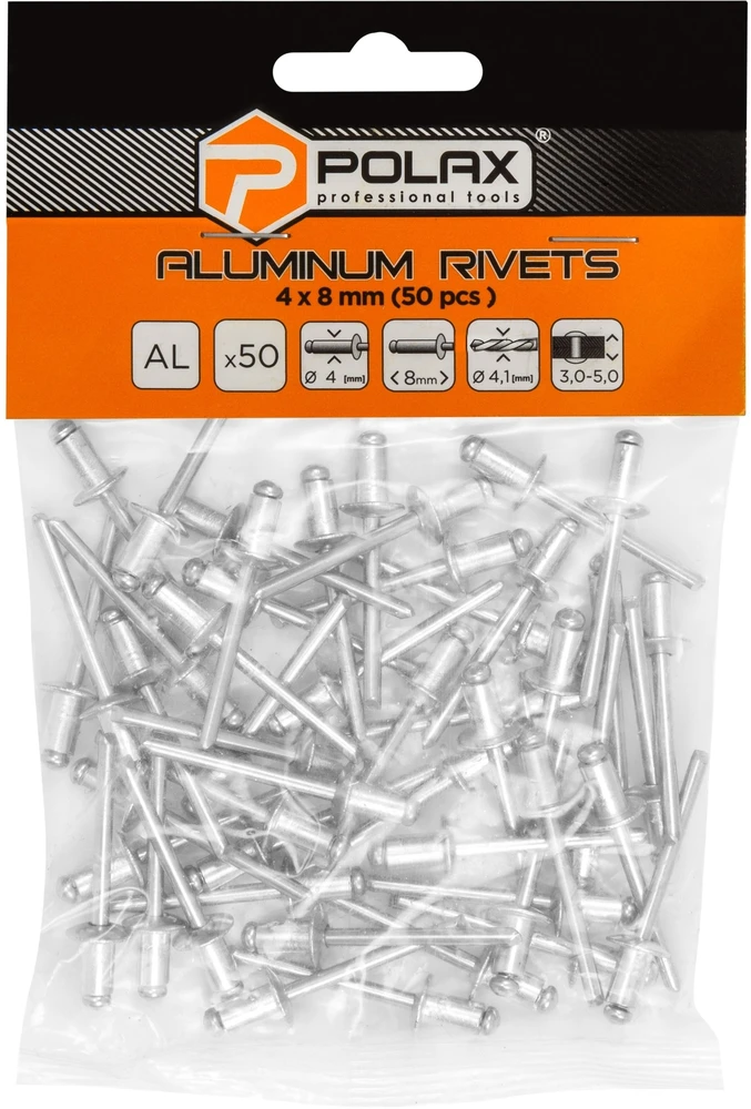 Opti NITY ALUMINIOWE NZ-4.0X8*P50 4.0 x 8 mm POLAX
