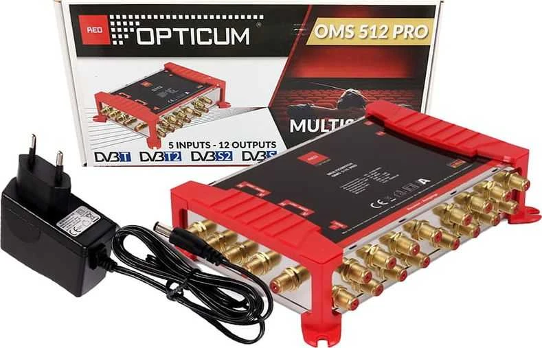 LP Oem Daugiafunkcis jungiklis OPTICUM OMS 5/12 PRO TRQ PLATINIUM