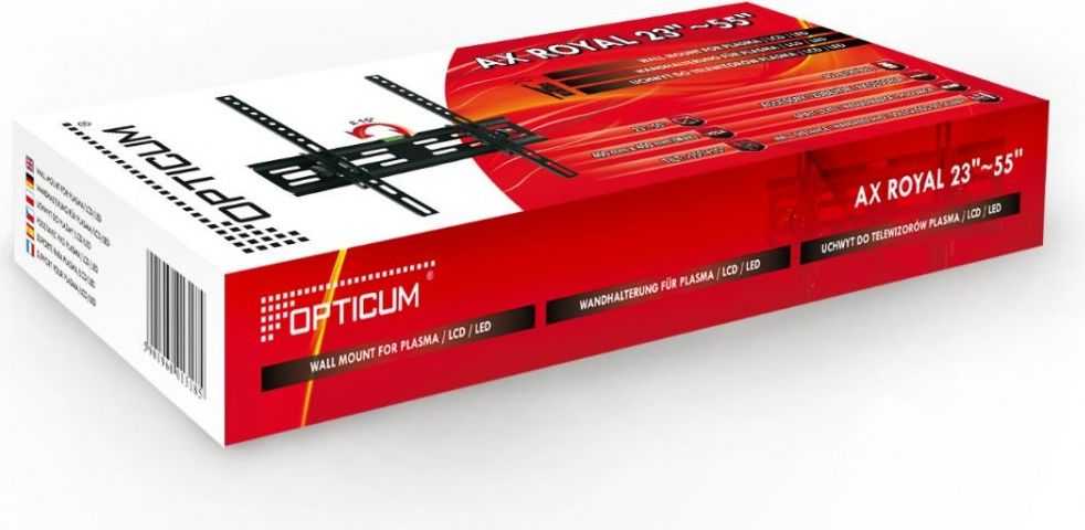TELEVIZORIAUS ARBA MONITORIAUS LAIKIKLIS AX-ROYAL-55 OPTICUM