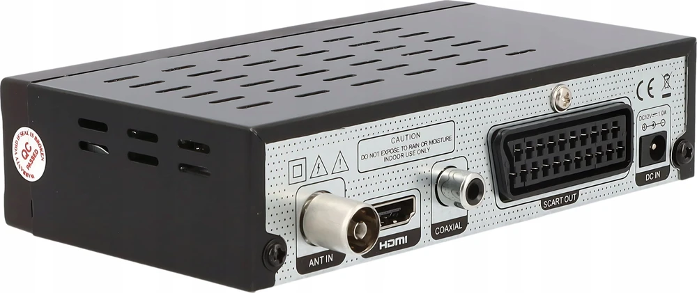Imtuvas TV Opticum Odbiornik DVB-T2/C Raudona Nytrobox X H.265