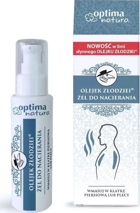 Optima Natura Oil of Thieves gelis krūtinės ir nugaros įtrynimui 75ml