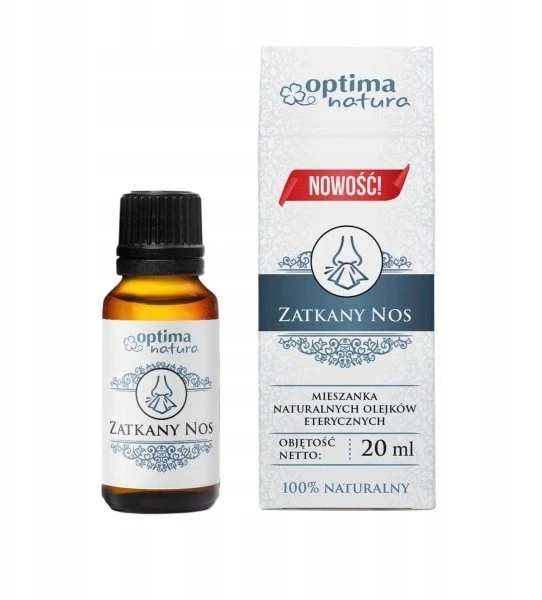 Optima Natura Zatkany Nos mieszanka naturalnych olejków eterycznych 20ml